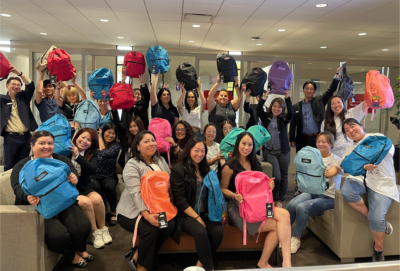 Bank of America School Supply Donation